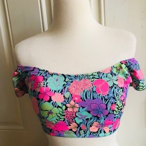 S Victoria's Secret Off Shoulder Bikini Crop Top